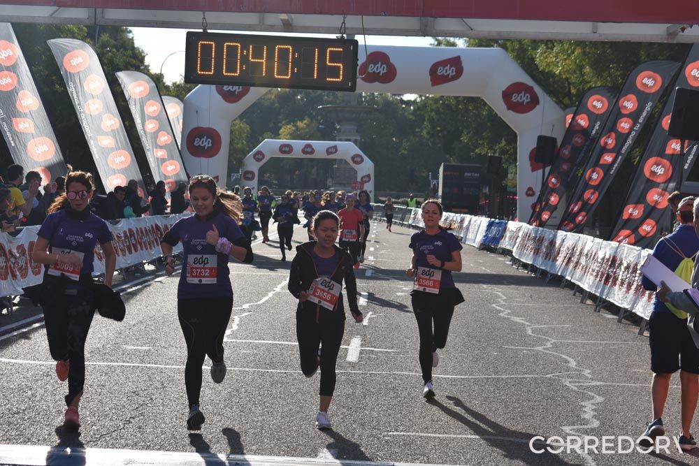 Media Maratón de la Mujer Meta 6K 6