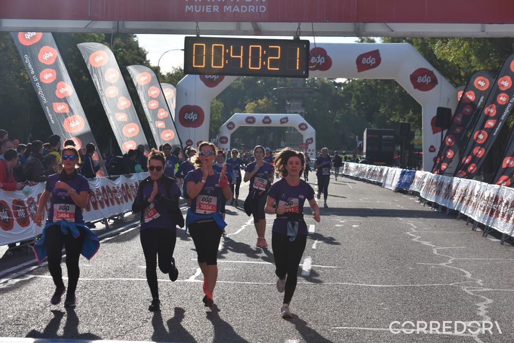 Media Maratón de la Mujer Meta 6K 6