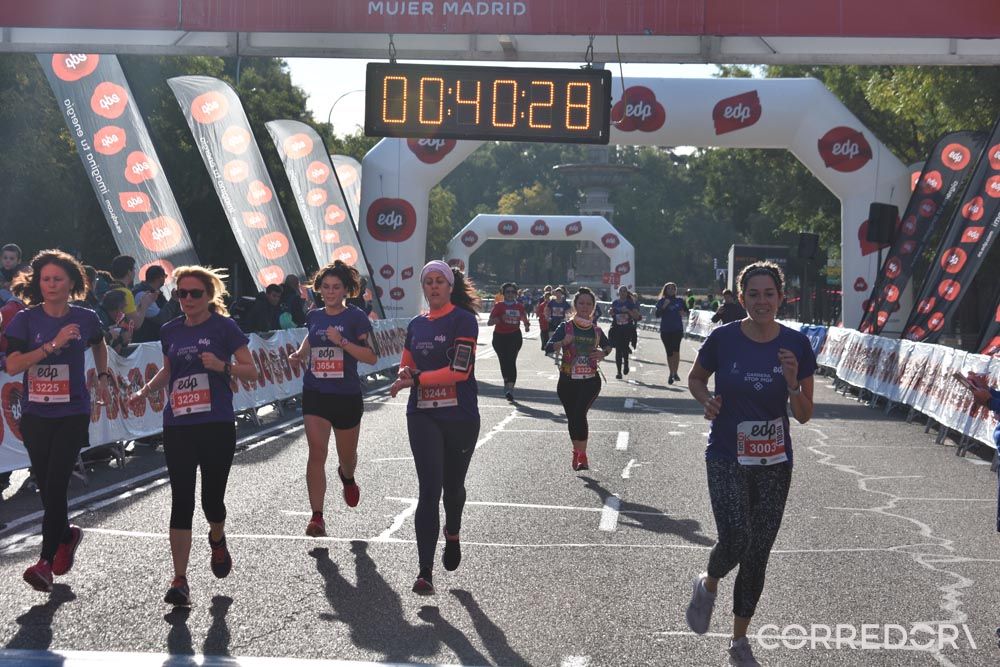 Media Maratón de la Mujer Meta 6K 6