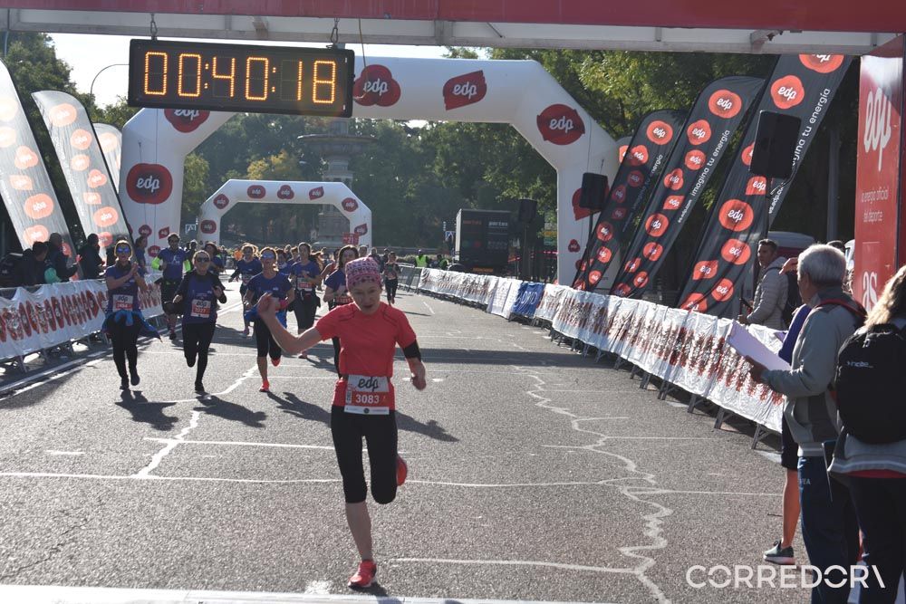 Media Maratón de la Mujer Meta 6K 6