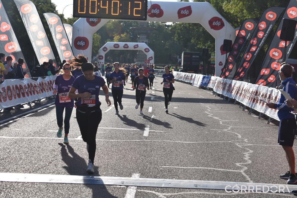 Media Maratón de la Mujer Meta 6K 6