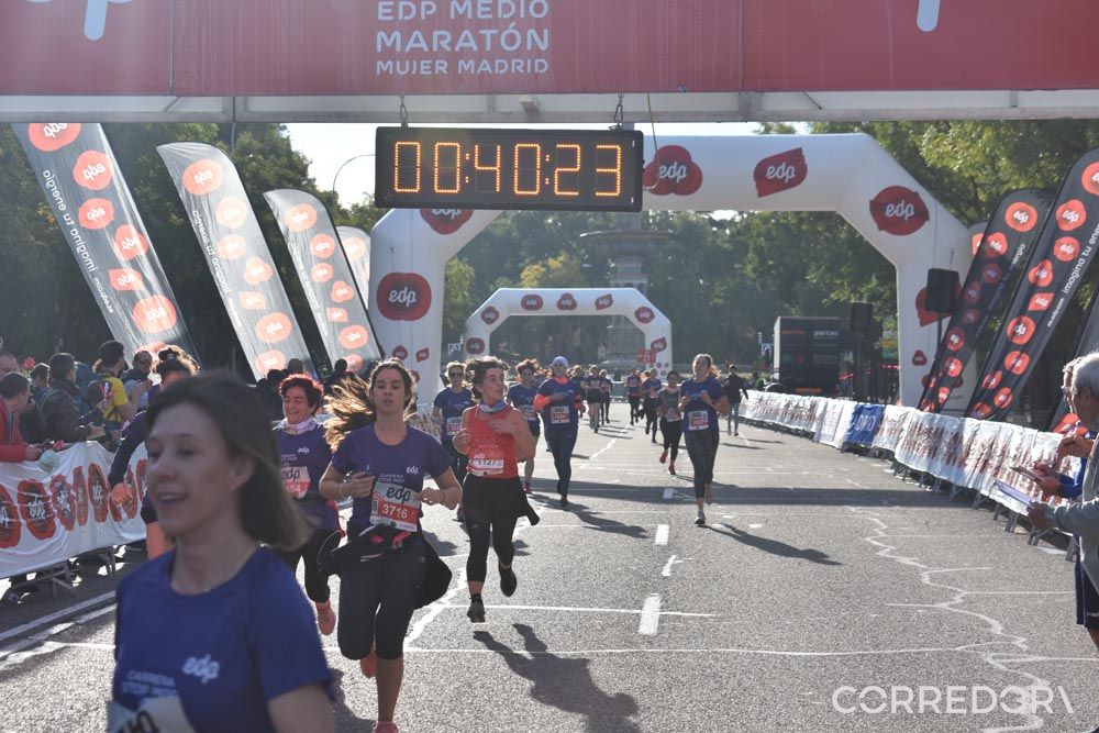 Media Maratón de la Mujer Meta 6K 6