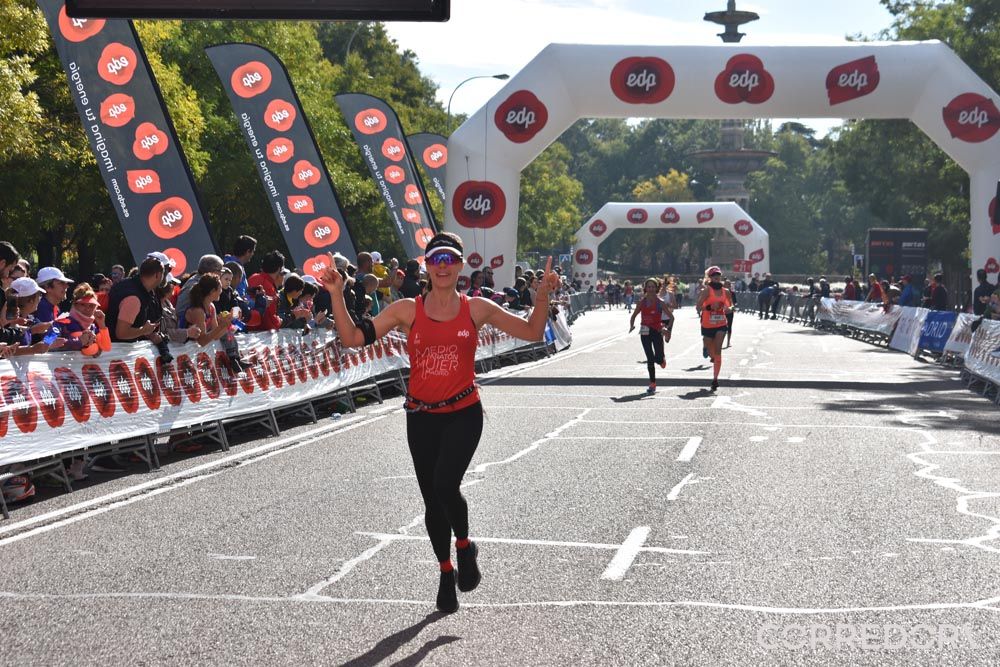 Media Maratón de la Mujer Meta 6K 9