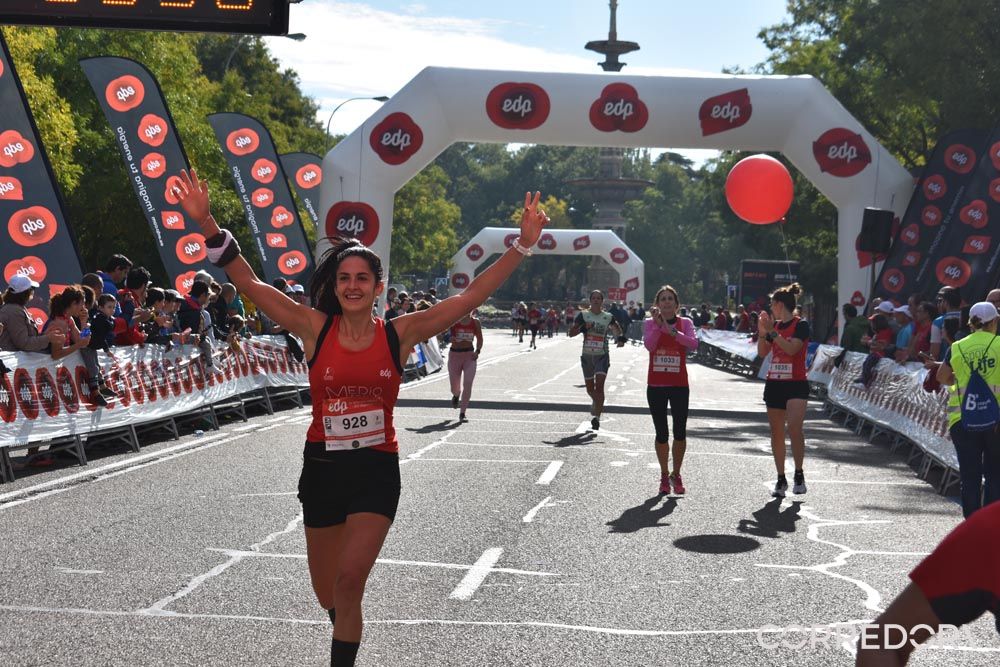 Media Maratón de la Mujer Meta 6K 10