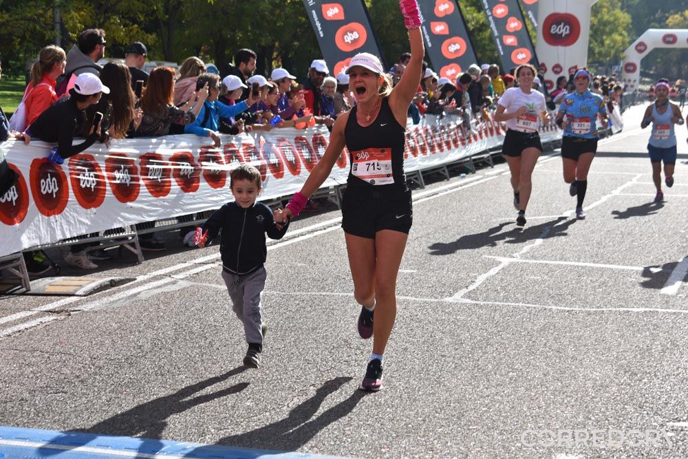 Media Maratón de la Mujer Meta 6K 10