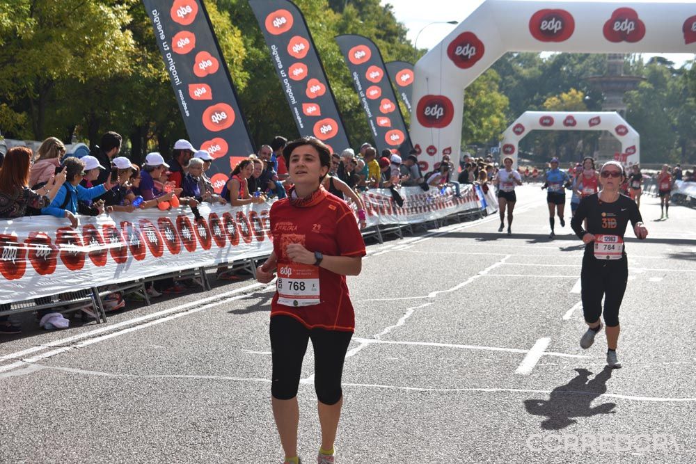 Media Maratón de la Mujer Meta 6K 10