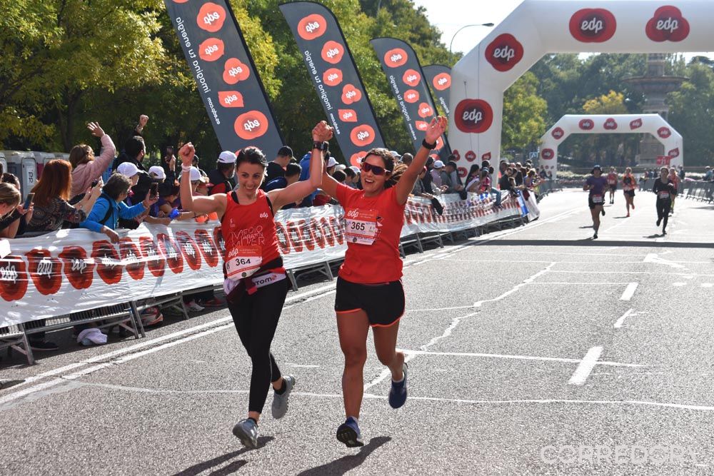 Media Maratón de la Mujer Meta 6K 10