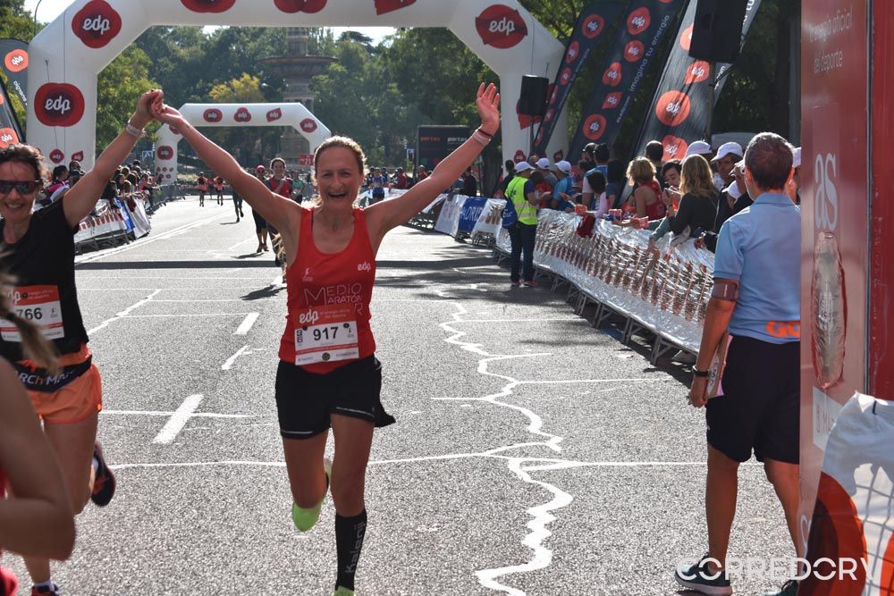 Media Maratón de la Mujer Meta 6K 10