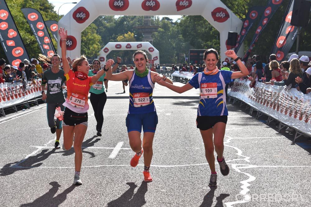 Media Maratón de la Mujer Meta 6K 10
