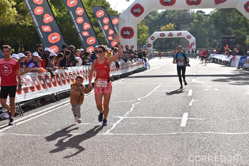 Media Maratón de la Mujer Meta 6K 12