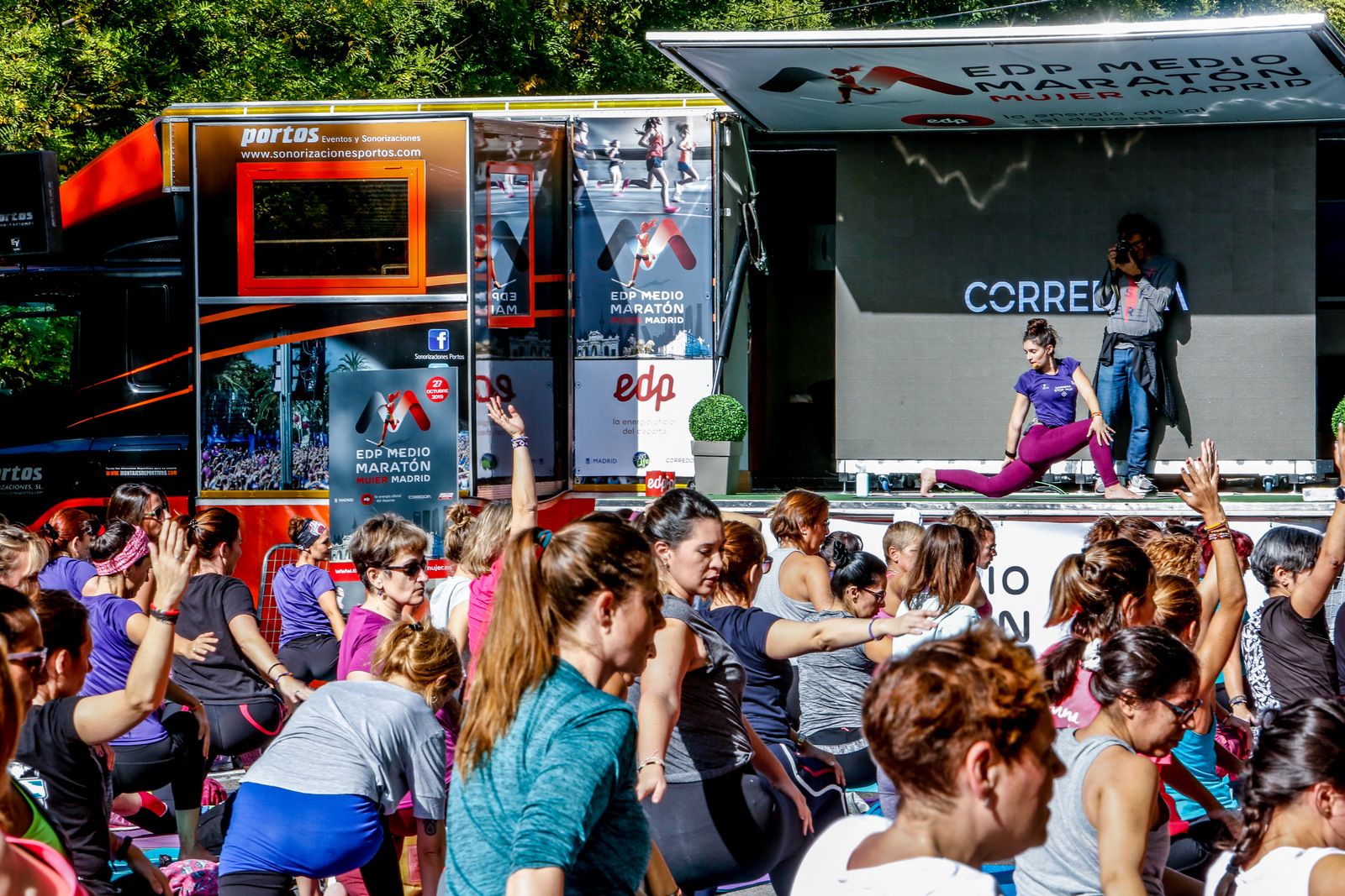 Media Maratón de la Mujer YOGA 1