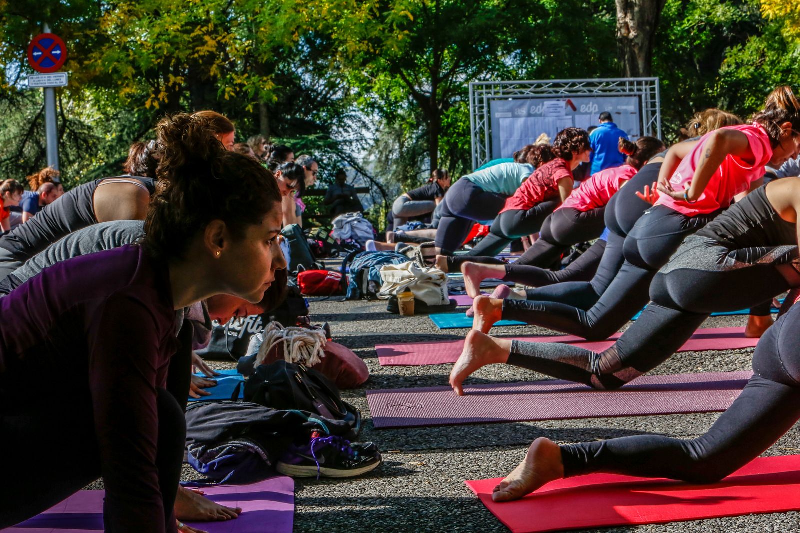 Media Maratón de la Mujer YOGA 1