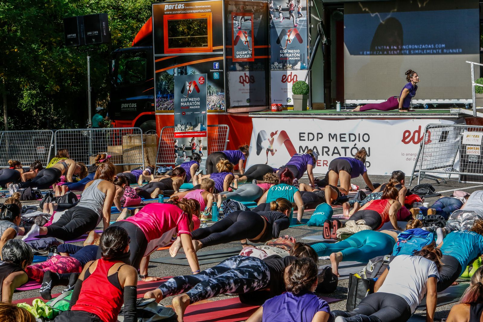 Media Maratón de la Mujer YOGA 1
