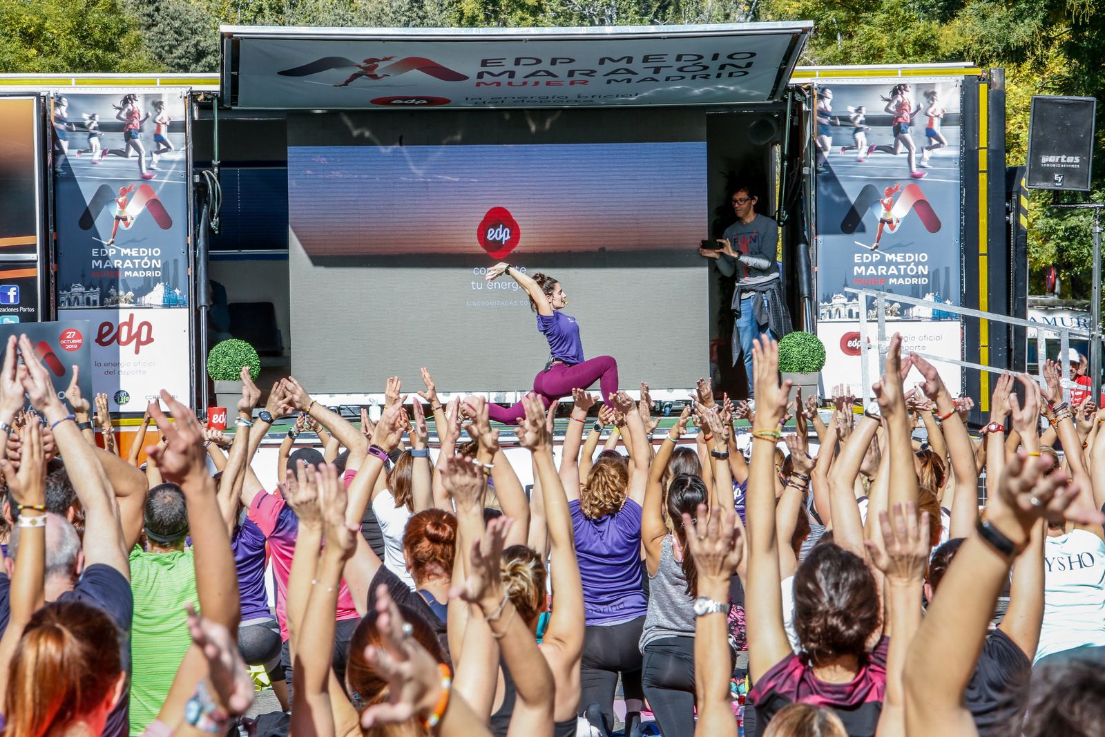 Media Maratón de la Mujer YOGA 1
