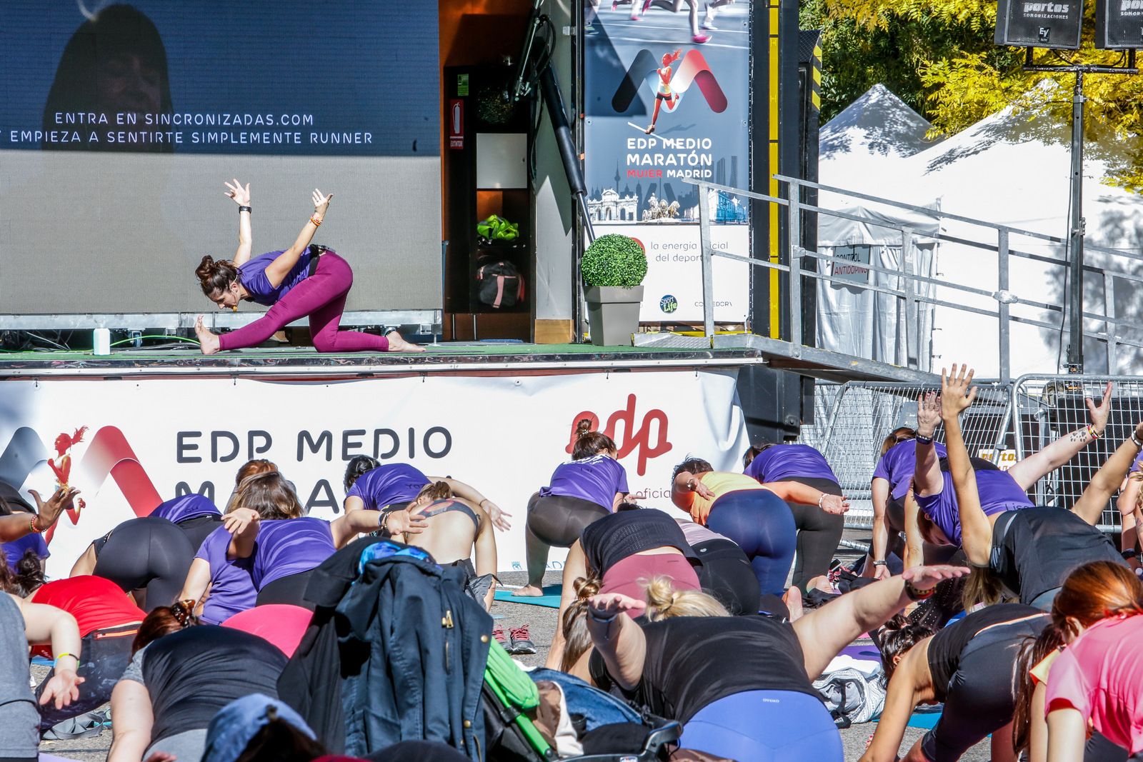 Media Maratón de la Mujer YOGA 1