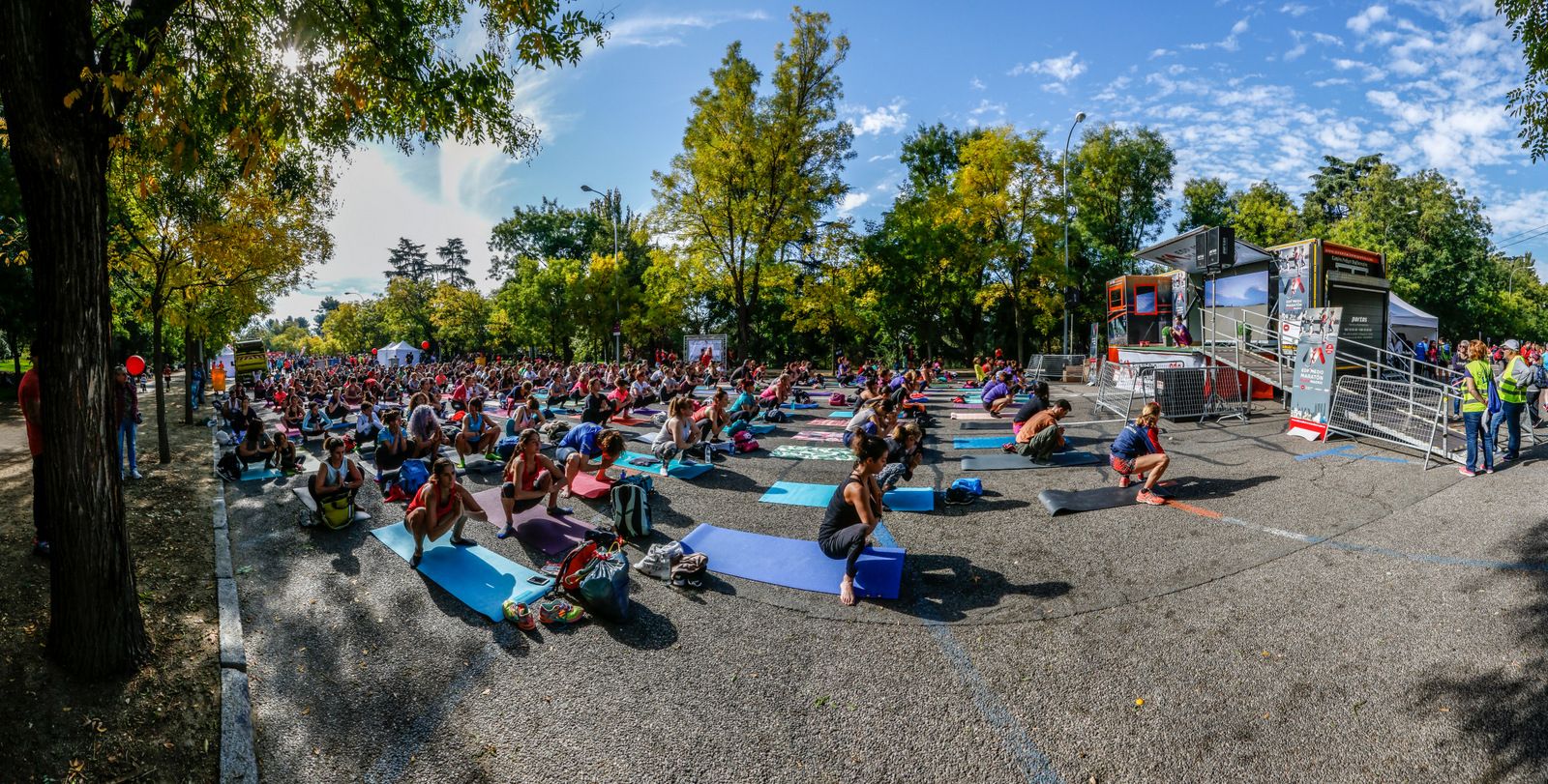 Media Maratón de la Mujer YOGA 1