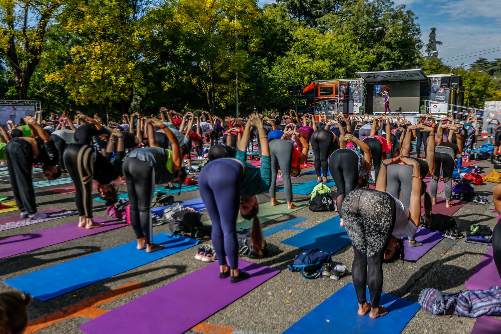 Media Maratón de la Mujer YOGA 1