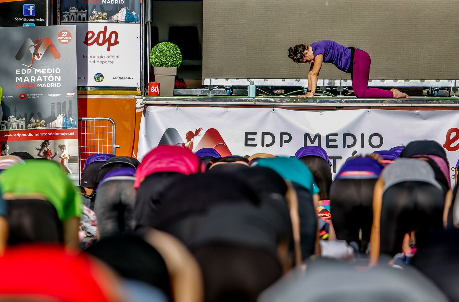 Media Maratón de la Mujer YOGA 1