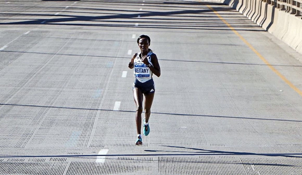 Mary Keitany durante el Maratón de Nueva York 2018 | NYC Marathon