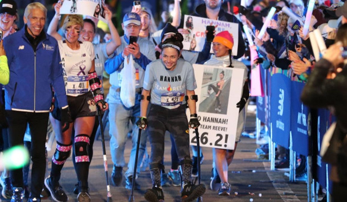 La historia de superación de la última en el Maratón de Nueva York