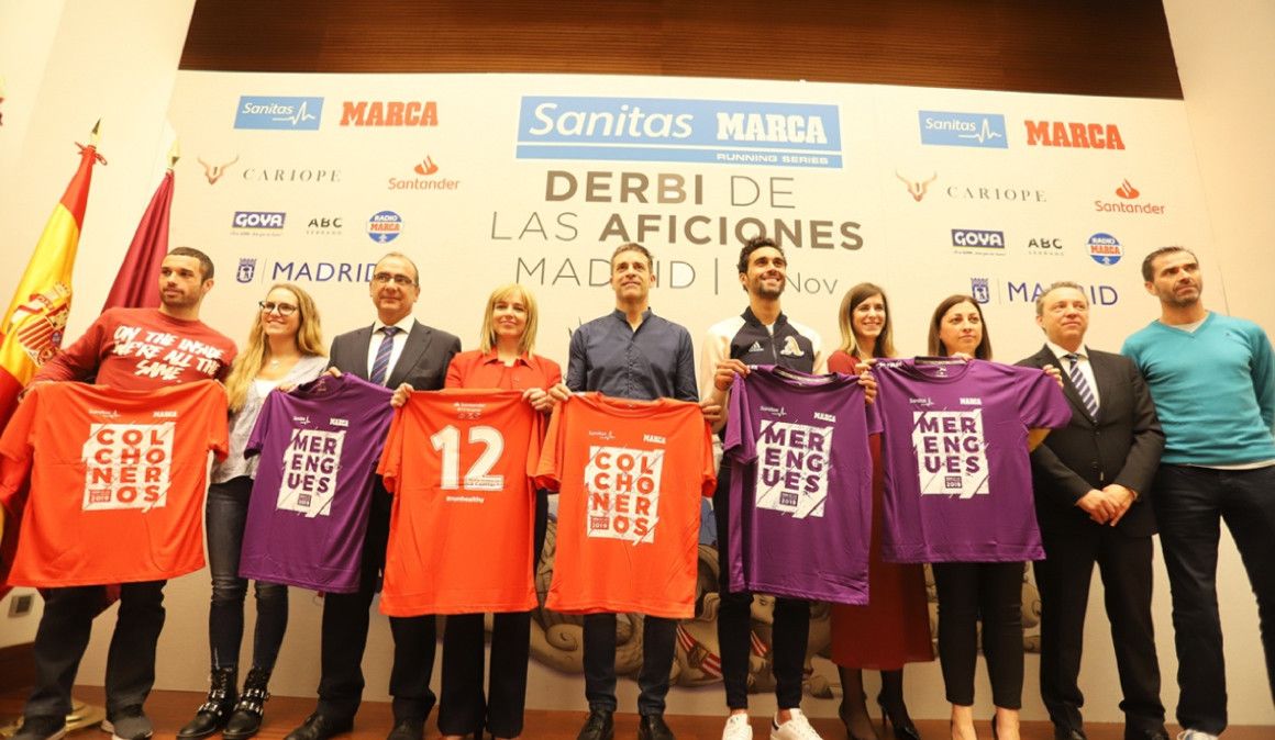 Presentación del Derbi de las Aficiones en el Ayuntamiento de Madrid | soycorredor.es