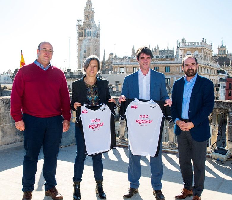 La nueva camiseta Brooks del EDP Medio Maratón de Sevilla
