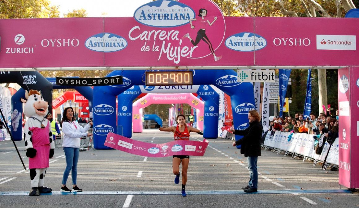 Gema Barrachina gana la Carrera de la Mujer de Barcelona por delante de 36.000 corredoras