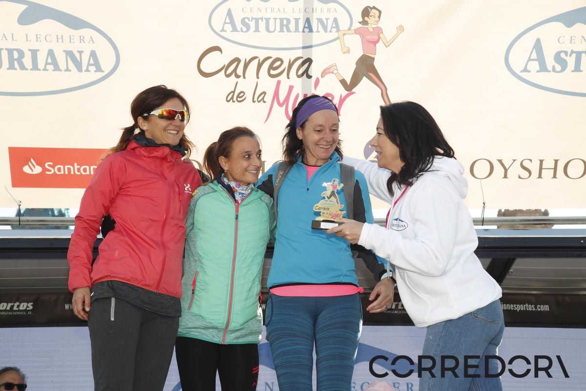 Podio Carrera de la Mujer de Barcelona 2