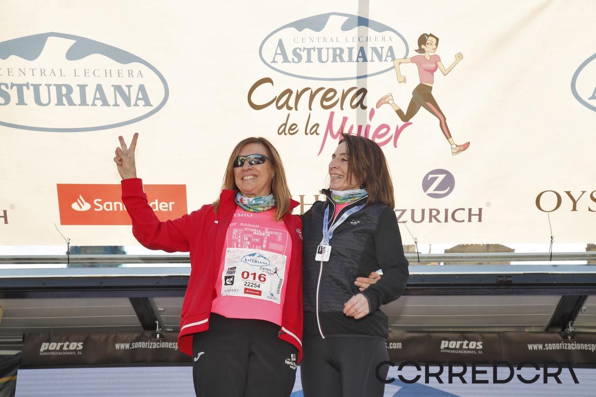 Podio Carrera de la Mujer de Barcelona 1