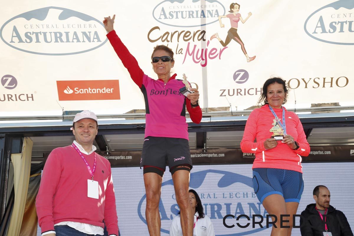 Podio Carrera de la Mujer de Barcelona 1