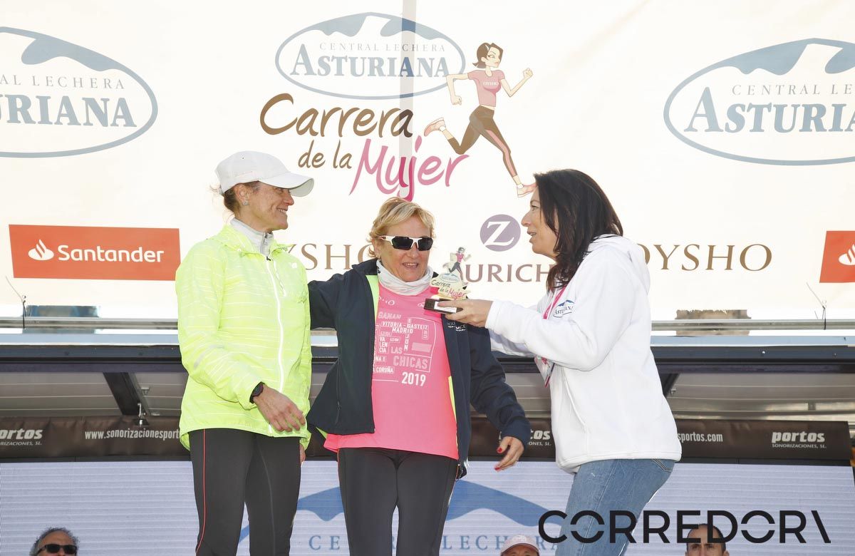 Podio Carrera de la Mujer de Barcelona 1