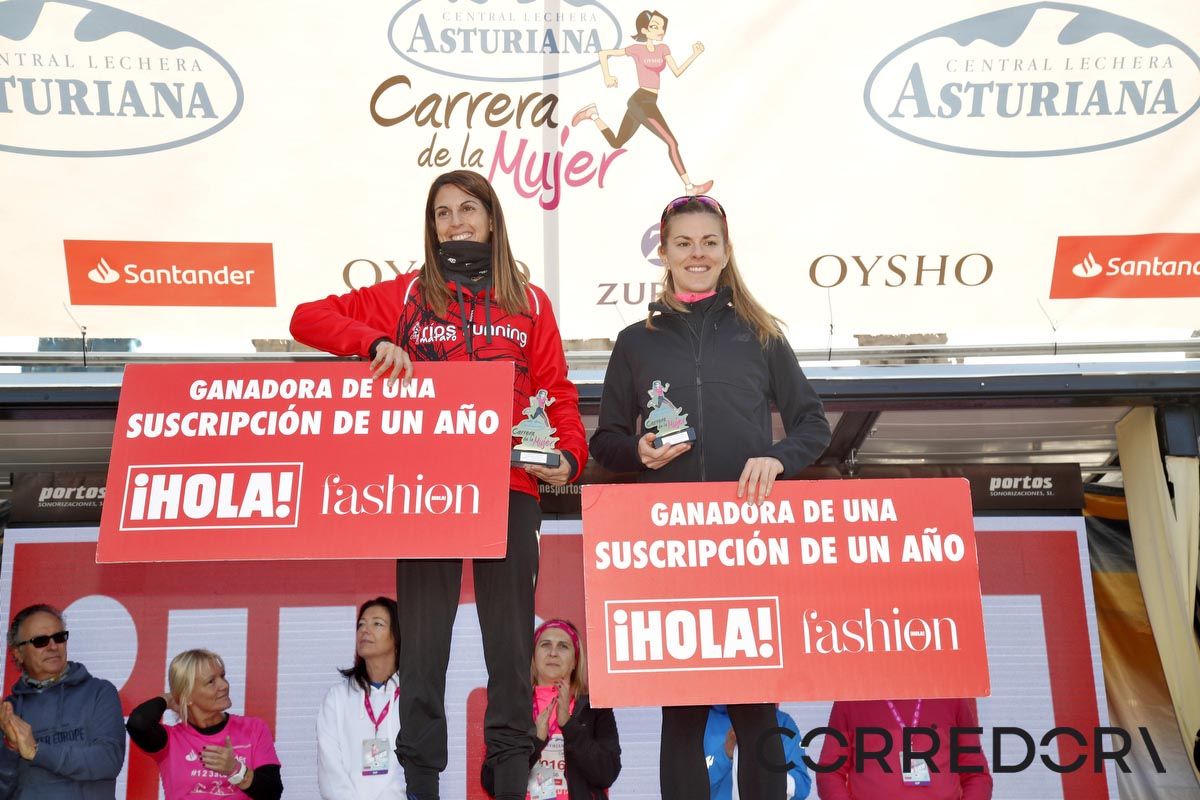 Podio Carrera de la Mujer de Barcelona 1