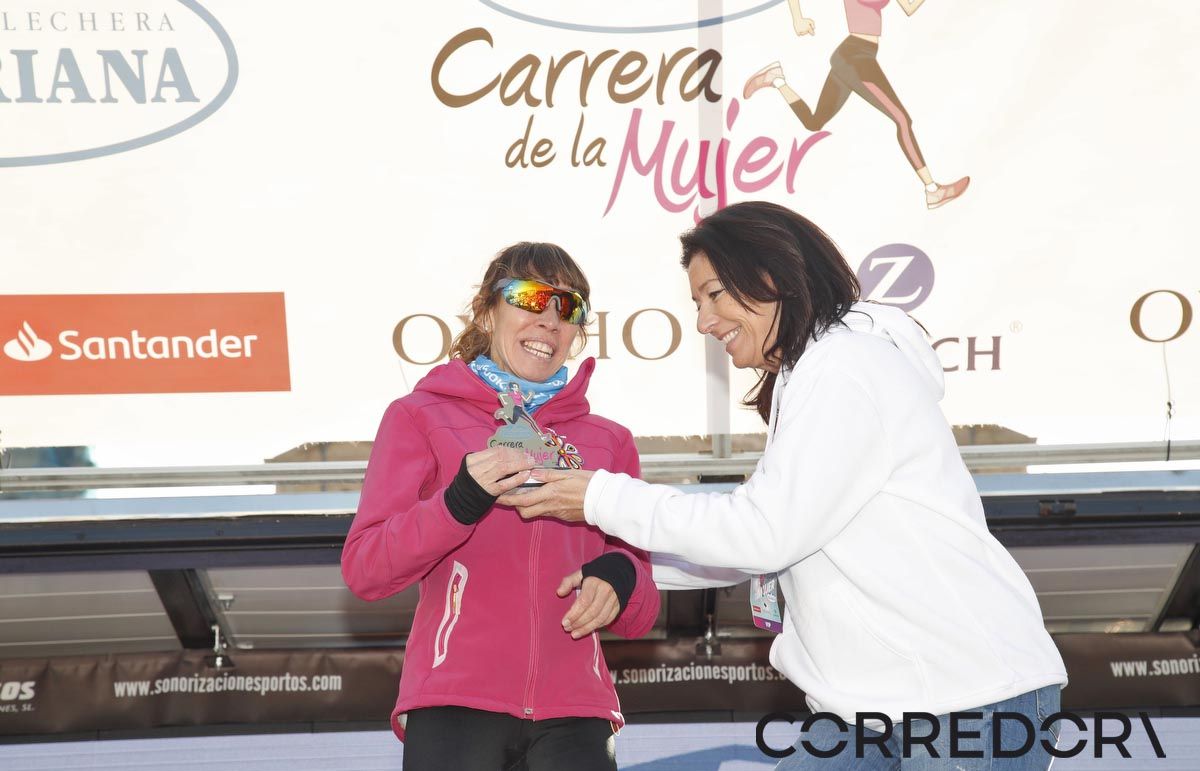 Podio Carrera de la Mujer de Barcelona 1