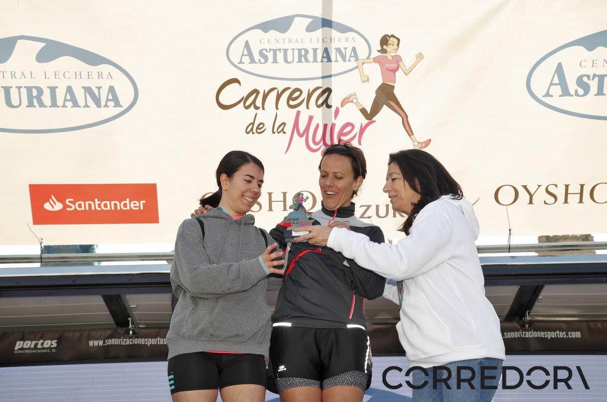 Podio Carrera de la Mujer de Barcelona 1