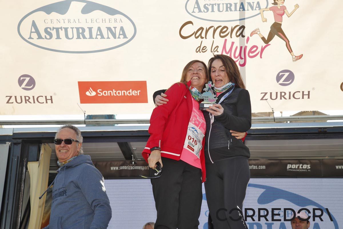 Podio Carrera de la Mujer de Barcelona 1