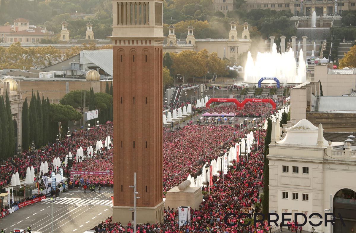 Ambiente Carrera de la Mujer de Barcelona 1