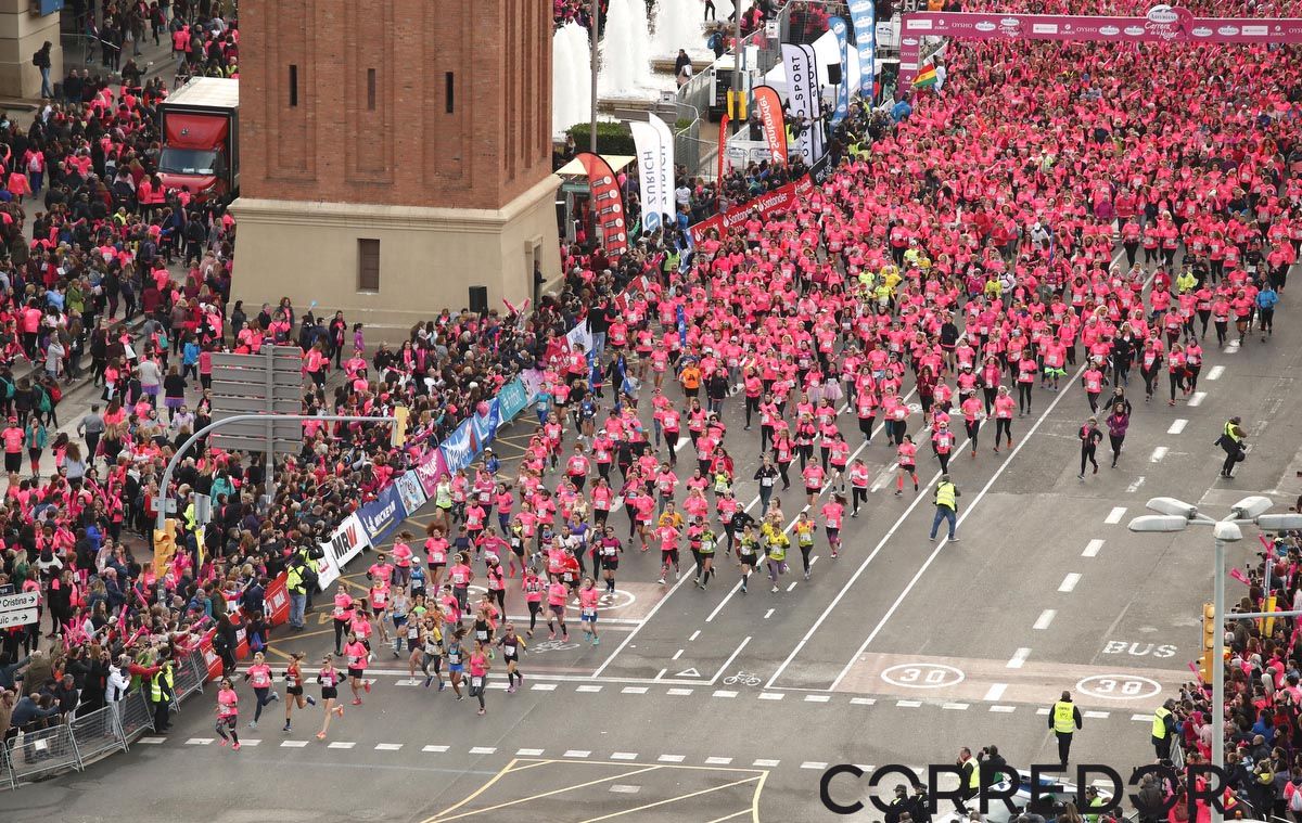 Ambiente Carrera de la Mujer de Barcelona 2