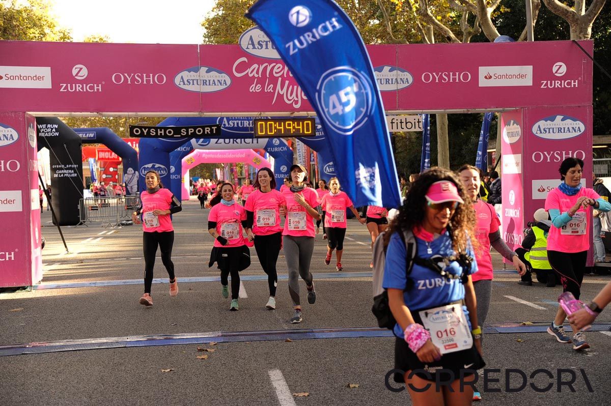 Llegada de la Carrera de la Mujer de Barcelona (ARCO DERECHO 10)