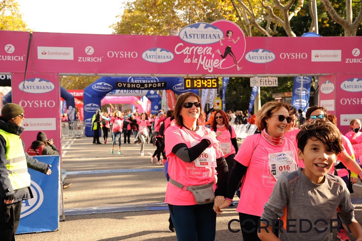 Llegada de la Carrera de la Mujer de Barcelona (ARCO DERECHO 74)