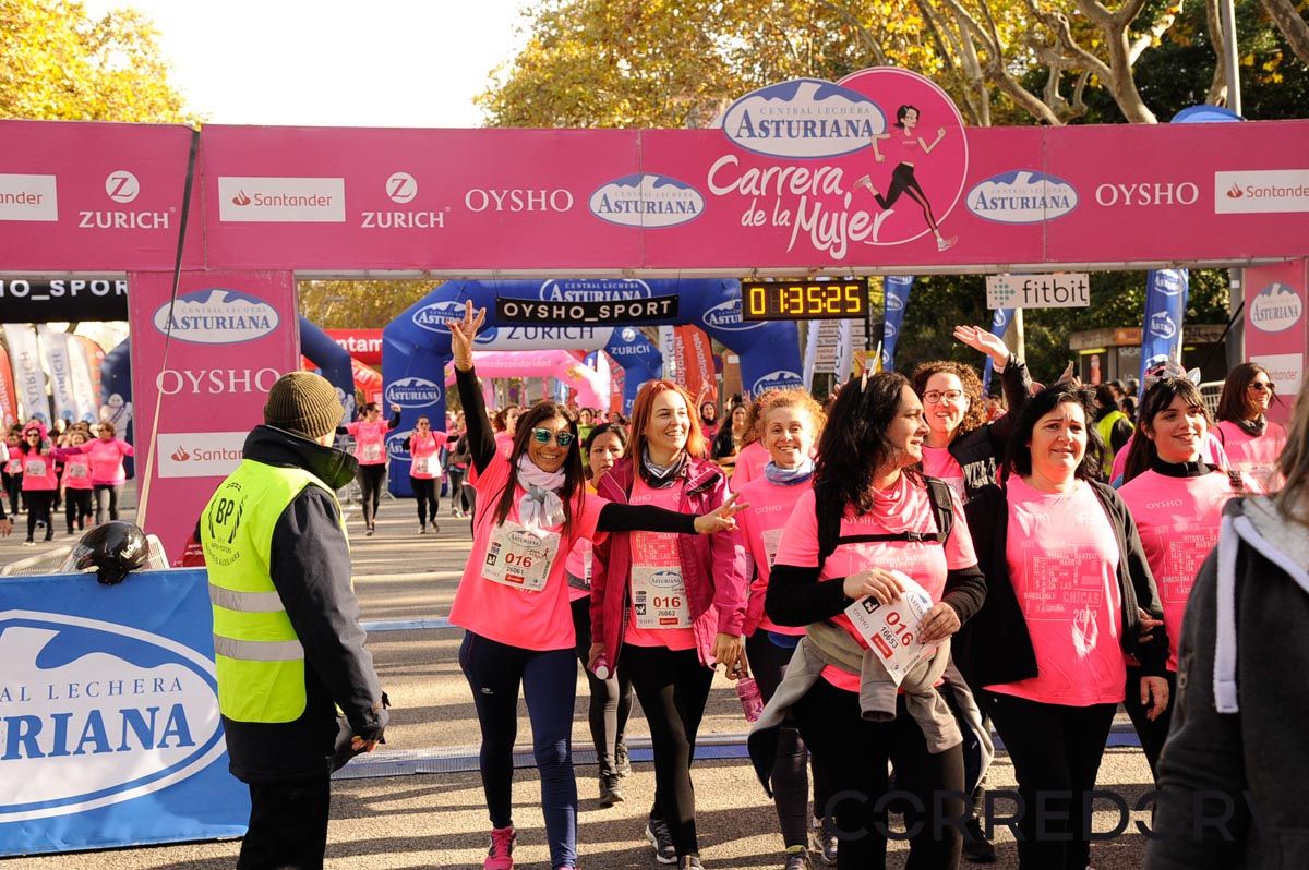 Llegada de la Carrera de la Mujer de Barcelona (ARCO DERECHO 75)