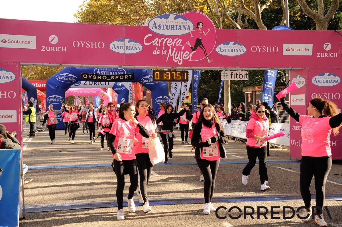 Llegada de la Carrera de la Mujer de Barcelona (ARCO DERECHO 80)