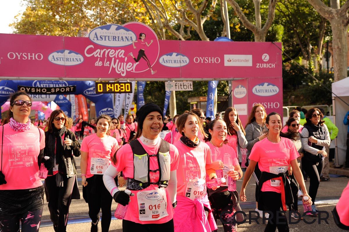 Llegada de la Carrera de la Mujer de Barcelona (ARCO DERECHO 85)