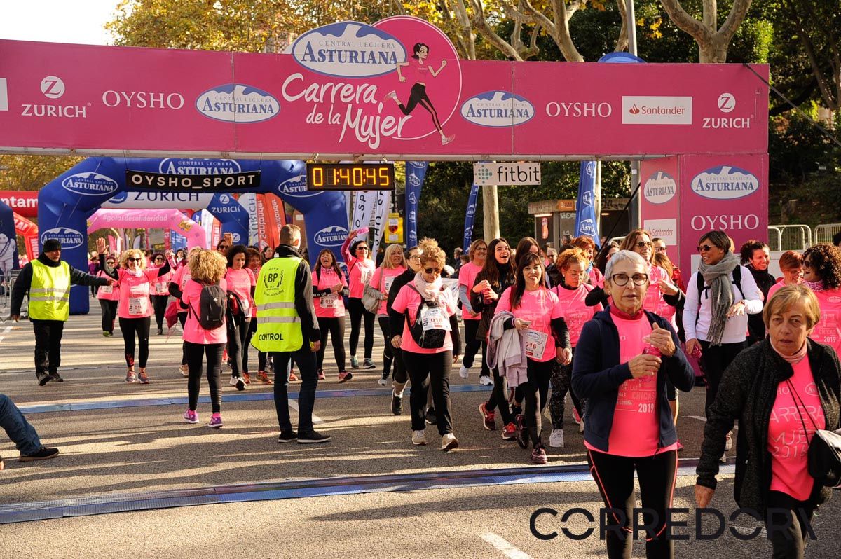 Llegada de la Carrera de la Mujer de Barcelona (ARCO DERECHO 85)