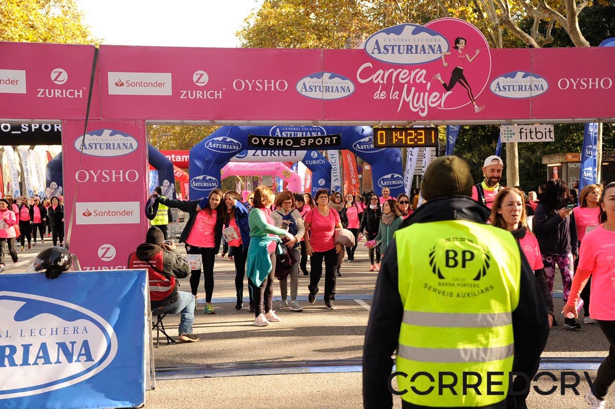 Llegada de la Carrera de la Mujer de Barcelona (ARCO DERECHO 88)