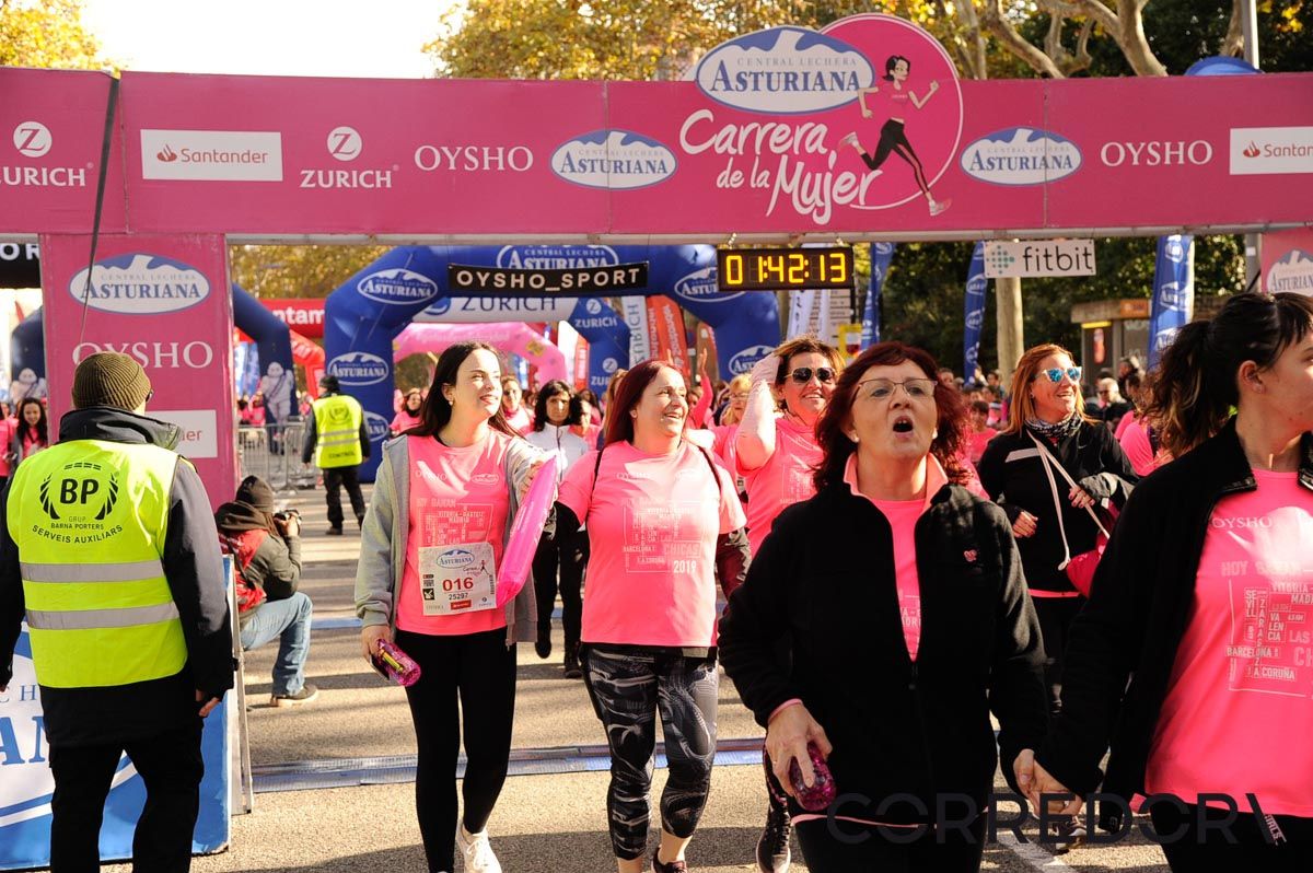 Llegada de la Carrera de la Mujer de Barcelona (ARCO DERECHO 87)