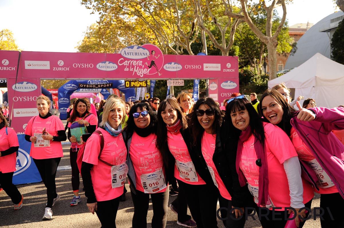 Llegada de la Carrera de la Mujer de Barcelona (ARCO DERECHO 95)