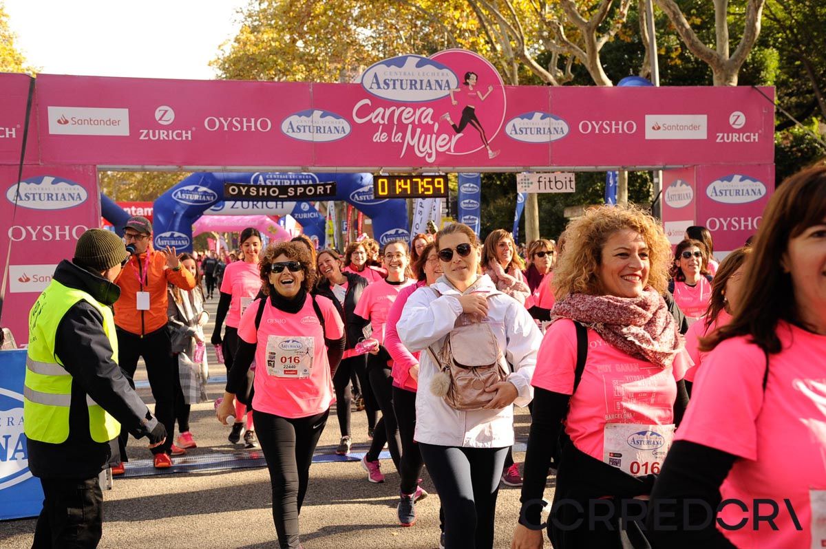 Llegada de la Carrera de la Mujer de Barcelona (ARCO DERECHO 97)