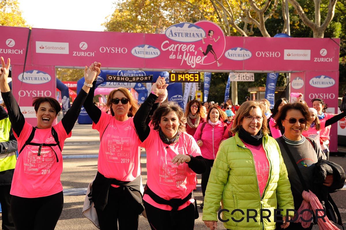 Llegada de la Carrera de la Mujer de Barcelona (ARCO DERECHO 100)