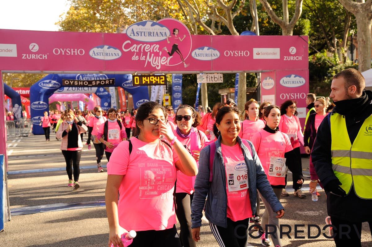 Llegada de la Carrera de la Mujer de Barcelona (ARCO DERECHO 100)