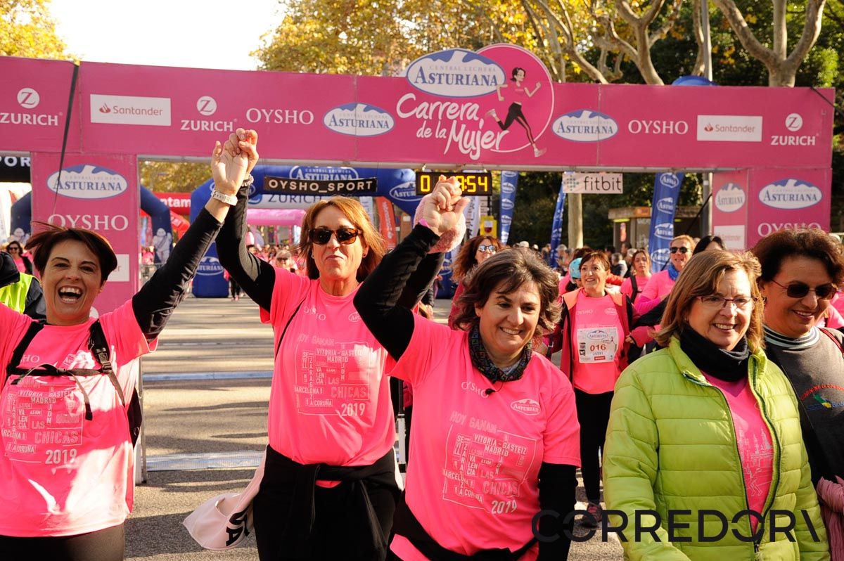 Llegada de la Carrera de la Mujer de Barcelona (ARCO DERECHO 100)